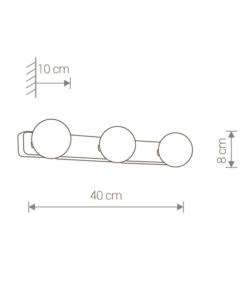 Настінно потолочний світильник Nowodvorski 6951 Brazos купити