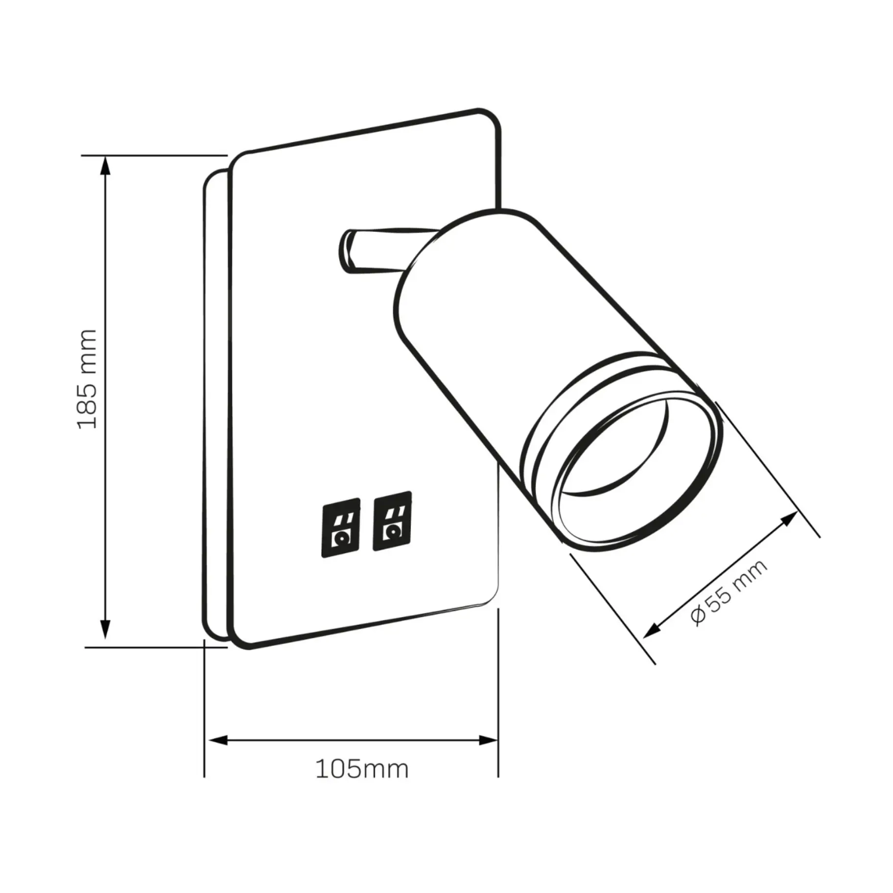 Бра Goldlux 324351 Paris (59736) купити