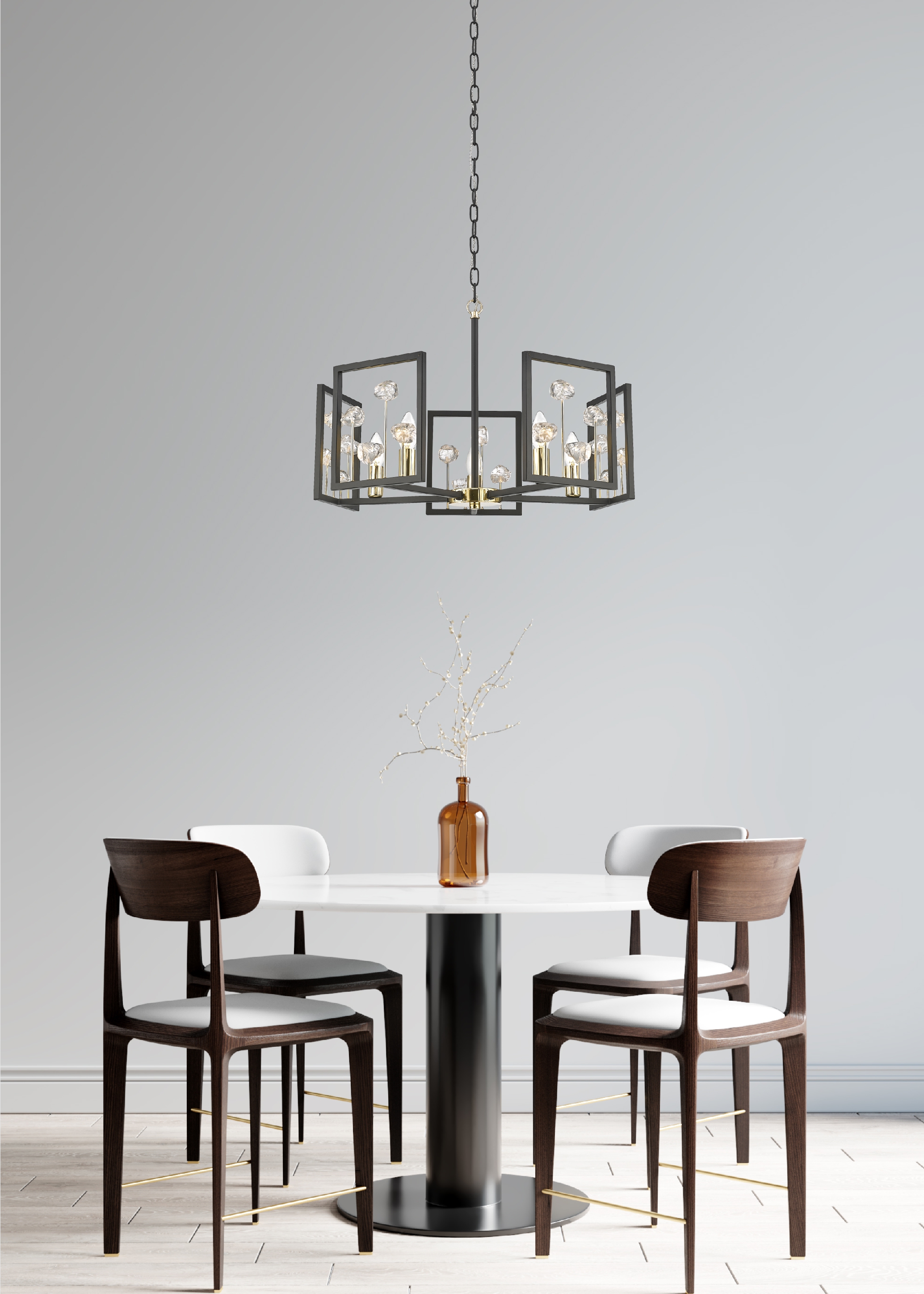 Подвесной светильник Zuma Line P0541-05A-SDAC CAROLINE купити