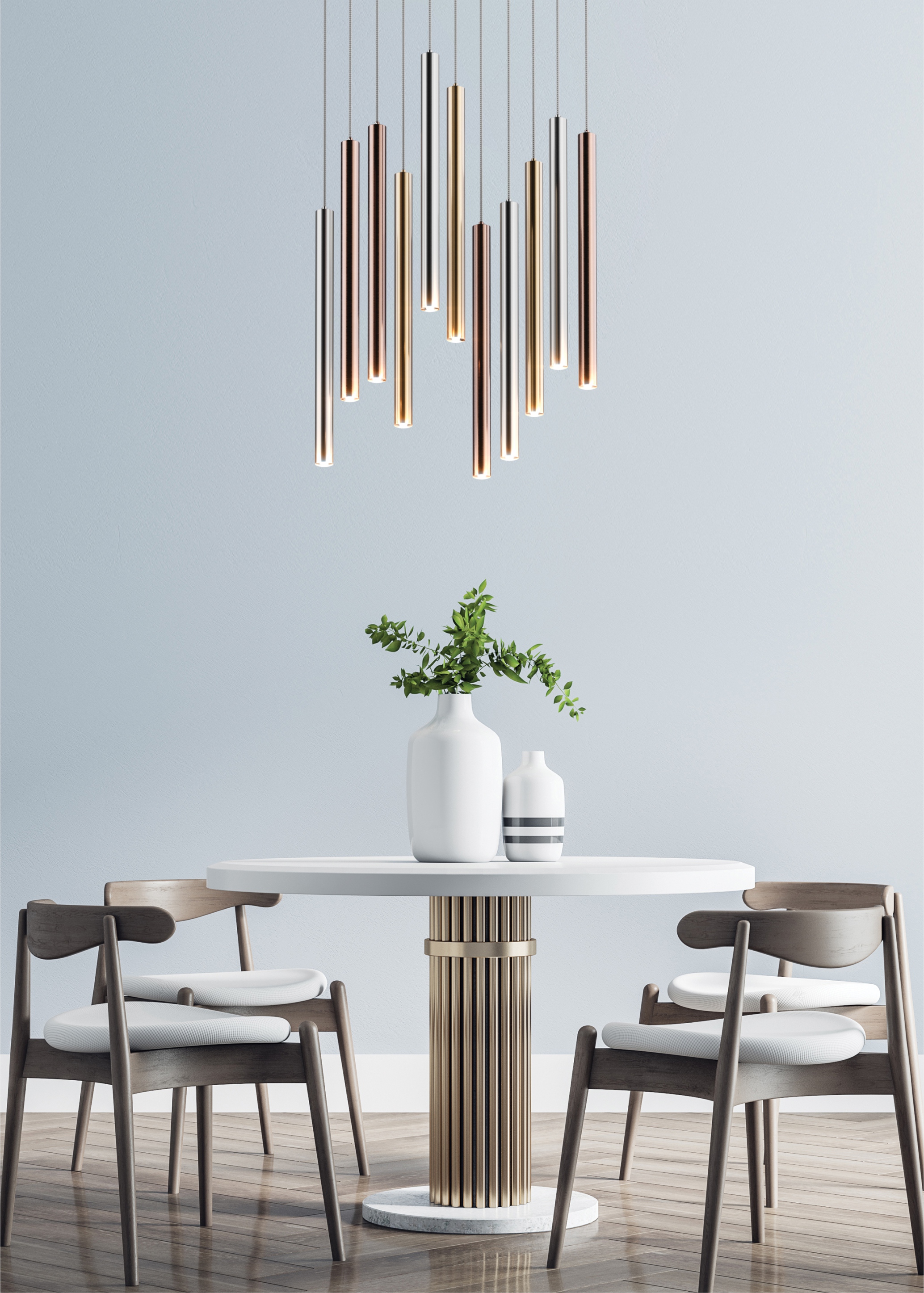 Подвесной светильник Zuma Line P0461-11A-B5SC LOYA купити