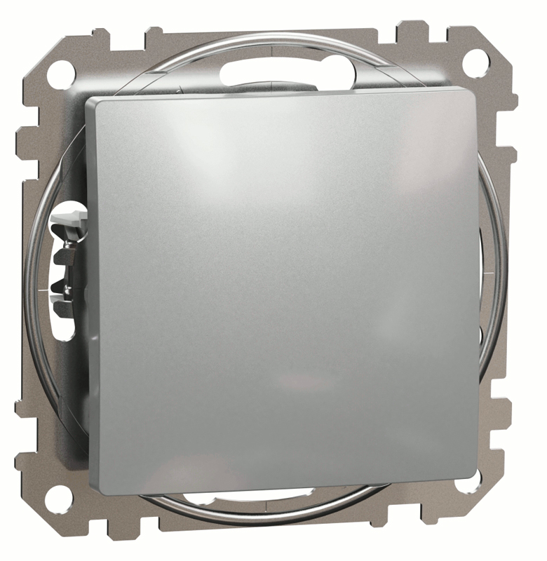 Вимикач 1-кл Schneider Sedna Design SDD113101 Алюміній купити