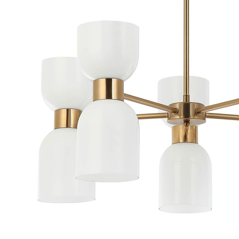 Люстра ITALUX PND-57602-5-BRO Monza купити