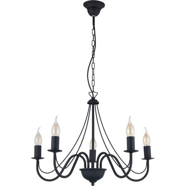 Люстра TK Lighting 1757 DIANA BLACK купити
