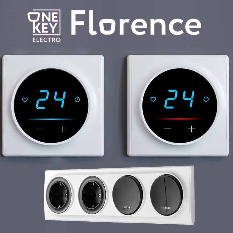 Розетки і вимикачі OneKeyElectro Florence купити от 55 грн