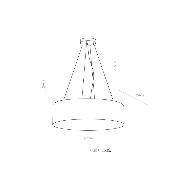 Подвесной светильник TK LIGHTING 4247 VIENNA купити