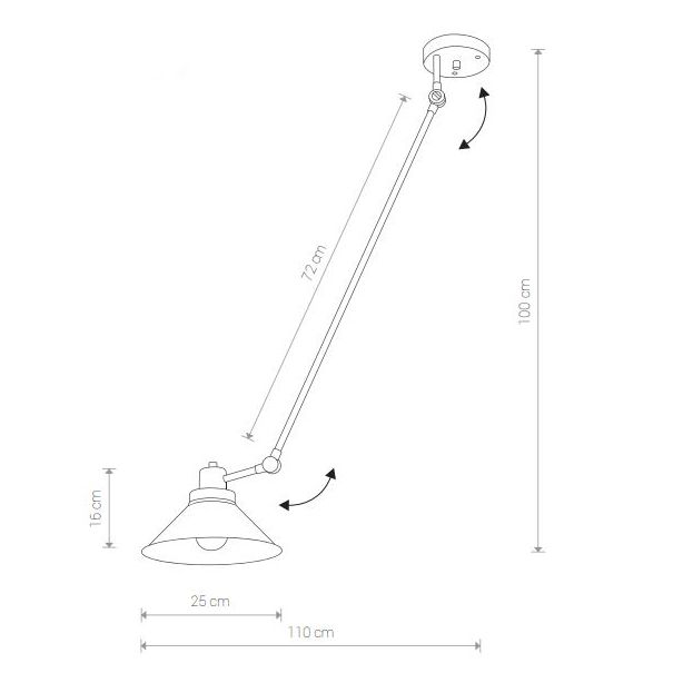 Подвесной светильник Nowodvorski 9144 TECHNO купити