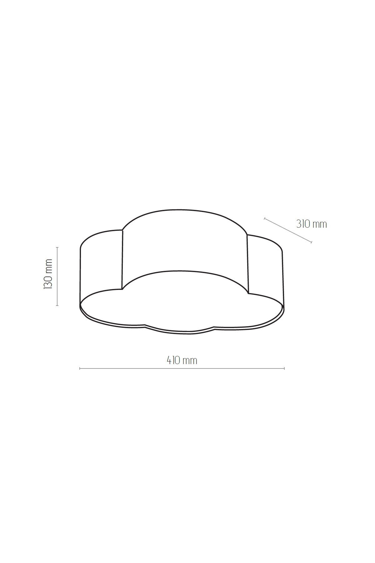 Потолочный светильник TK LIGHTING 3144 CLOUD MINI купити
