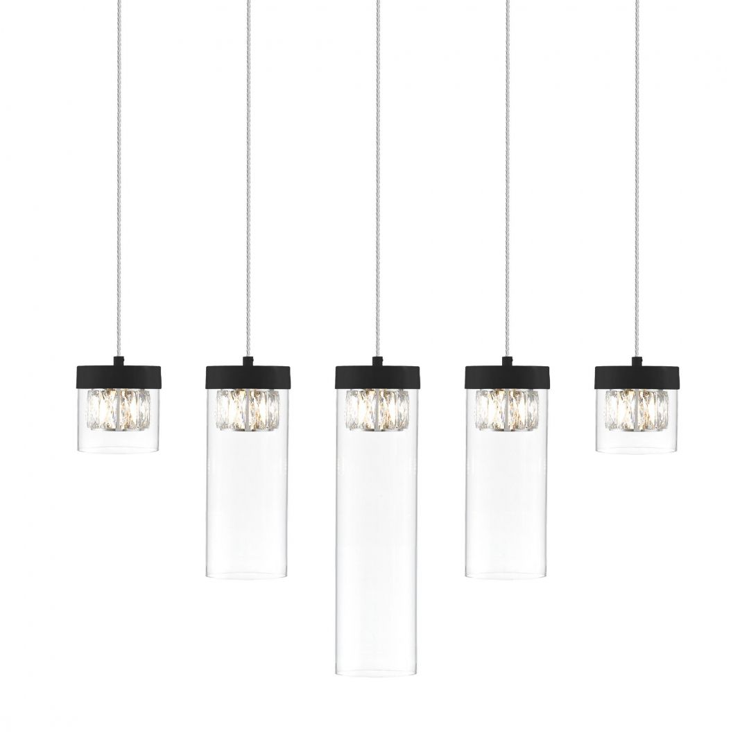 Подвесной светильник Zuma Line P0389-05E-P7AC GEM купити