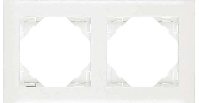 Рамка подвійна універсальна LOGUS білосніжний (90920 TBR) купити
