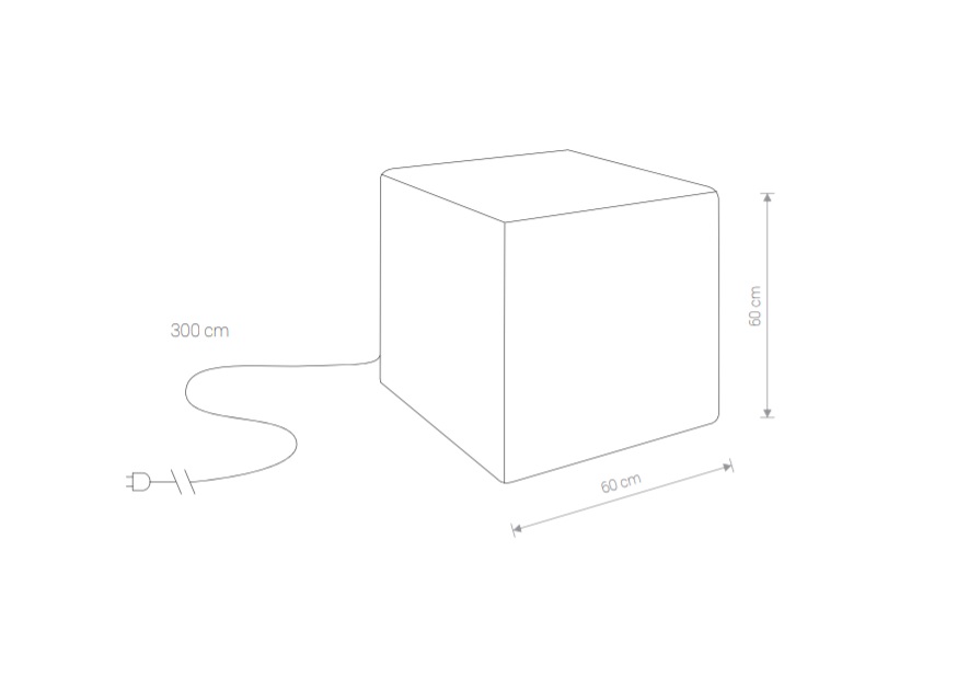 Уличный светильник Nowodvorski 8965 Cumulus Cube купити