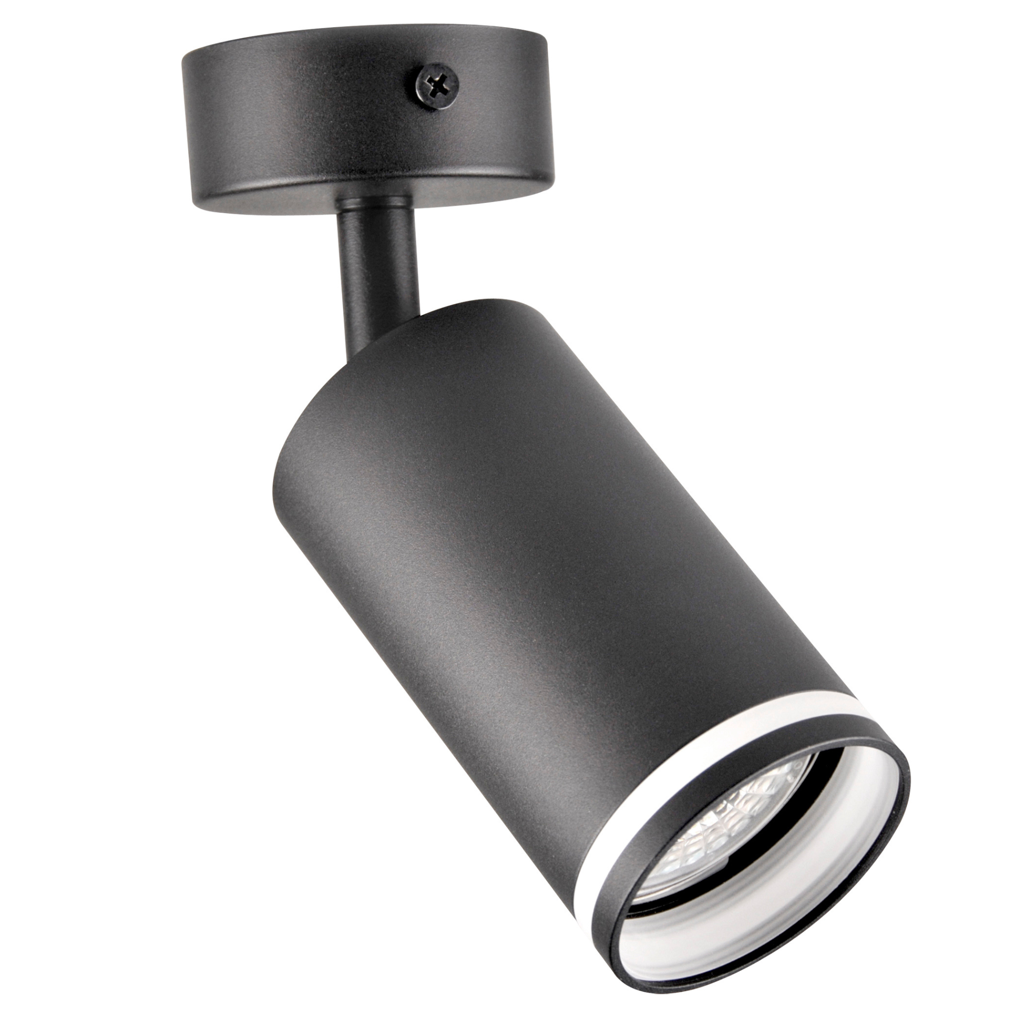 Спот Goldlux 322326 PARIS GU10 1x10W IP20 чорний купити