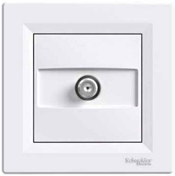 Розетка sat кінцева (1 дб), білий (EPH3700121) купити