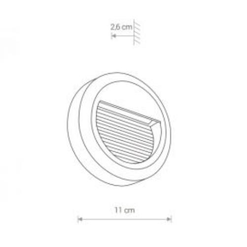 Уличный светильник Nowodvorski 8147 SIDEWALK LED купити