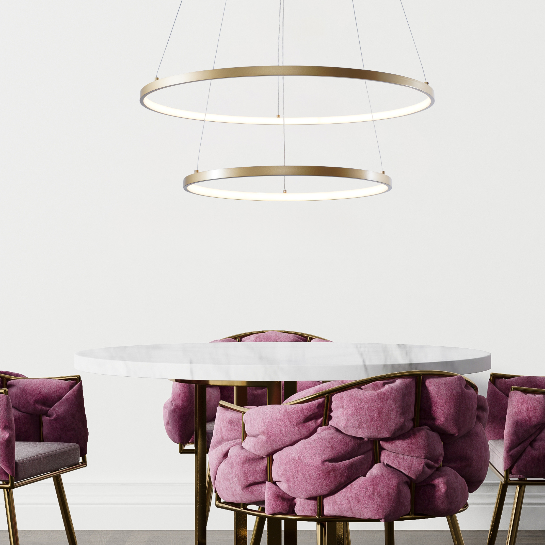 Підвісний світильник Zuma Line 18140GD-2 BRENO купити