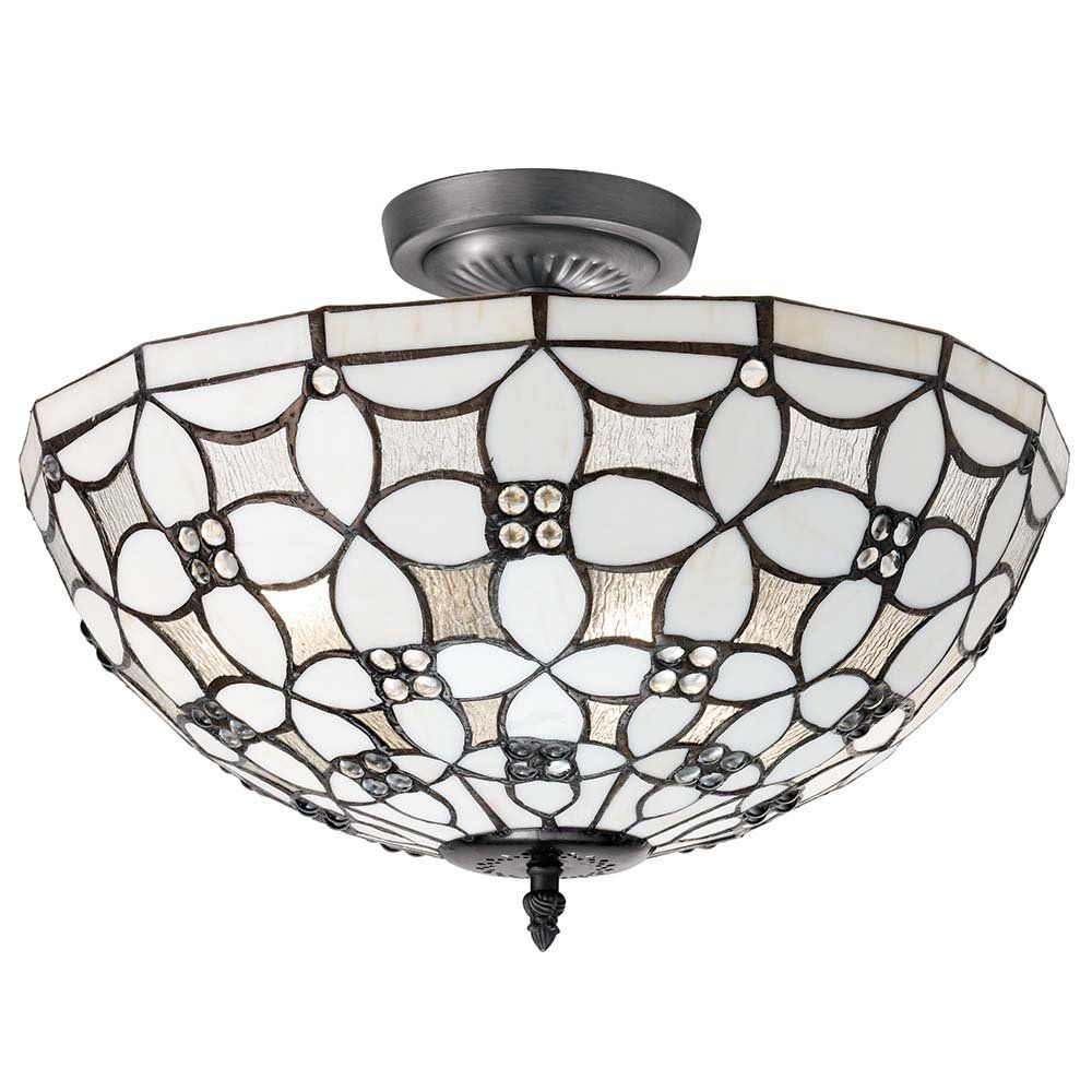 Люстра Searchlight 1643-3PW Fleur-de-lis купити