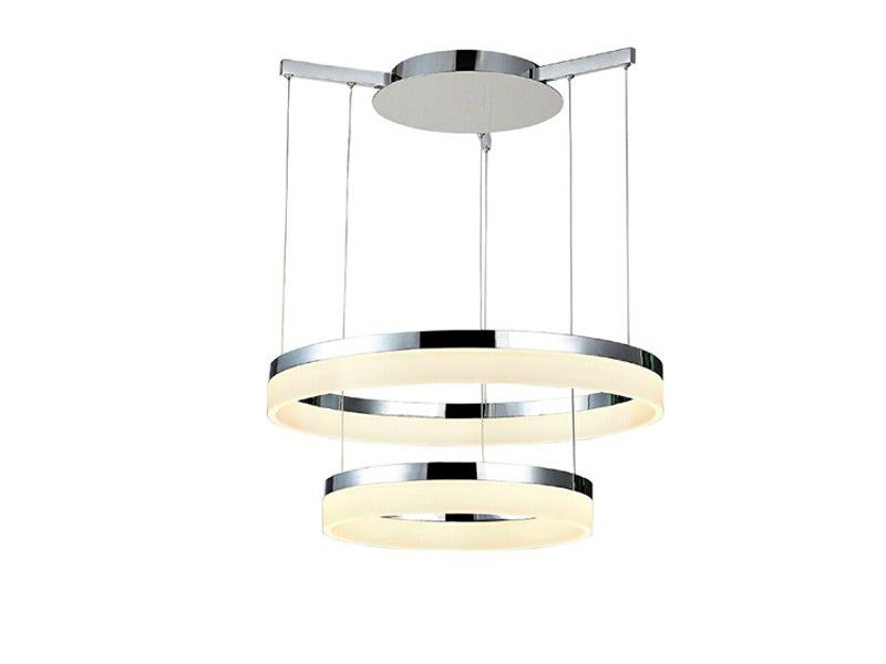 Люстра Azzardo ZOLA 60/40 CHROME 7105-2PM-6040 (5901238412946) купити