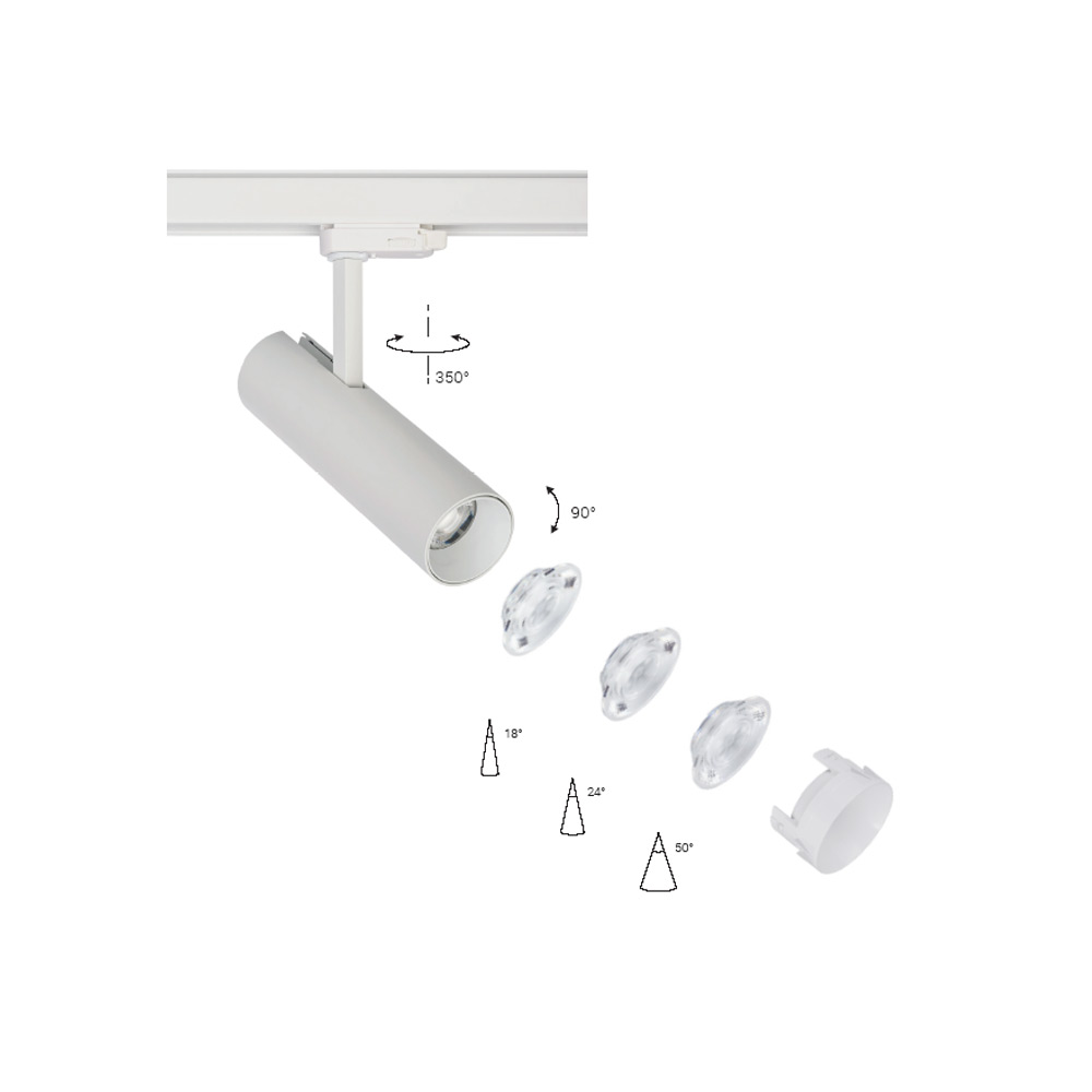 Трековий світильник Nowodvorski 8765 MILO LED купити