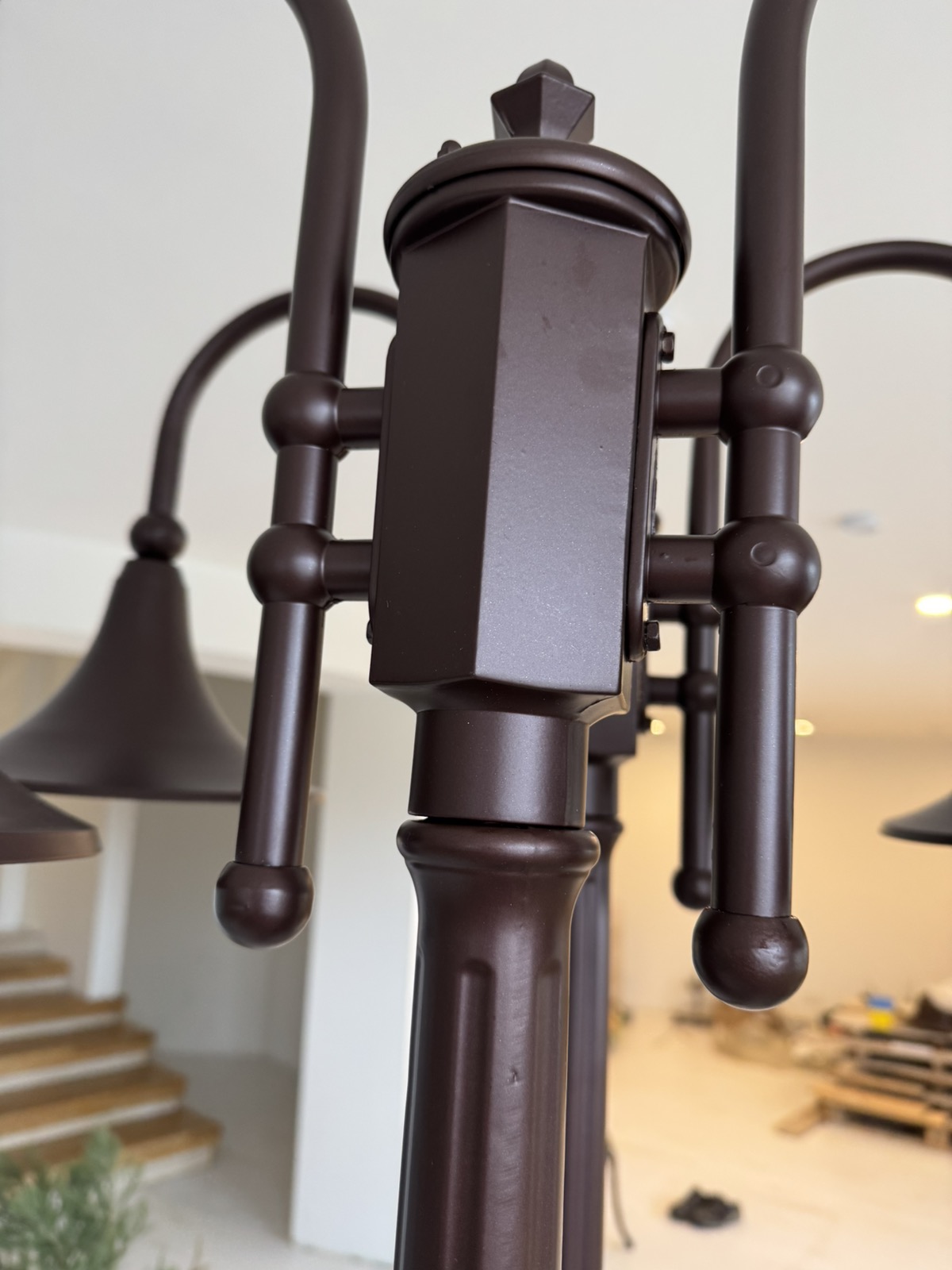 Вуличний світильник Ideal Lux 246840 Cima PT2 Coffee (12414) купити