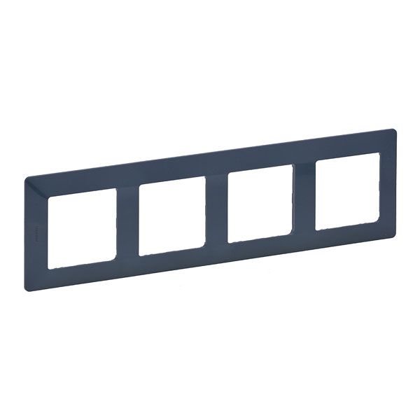 Рамка 4 поста, лазурь, Valena LIFE (754094) купити
