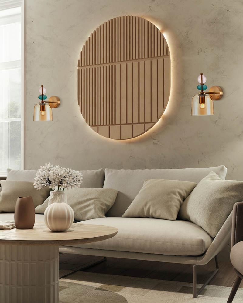 Бра ITALUX WL-27092A-MC-BRO Namos купити