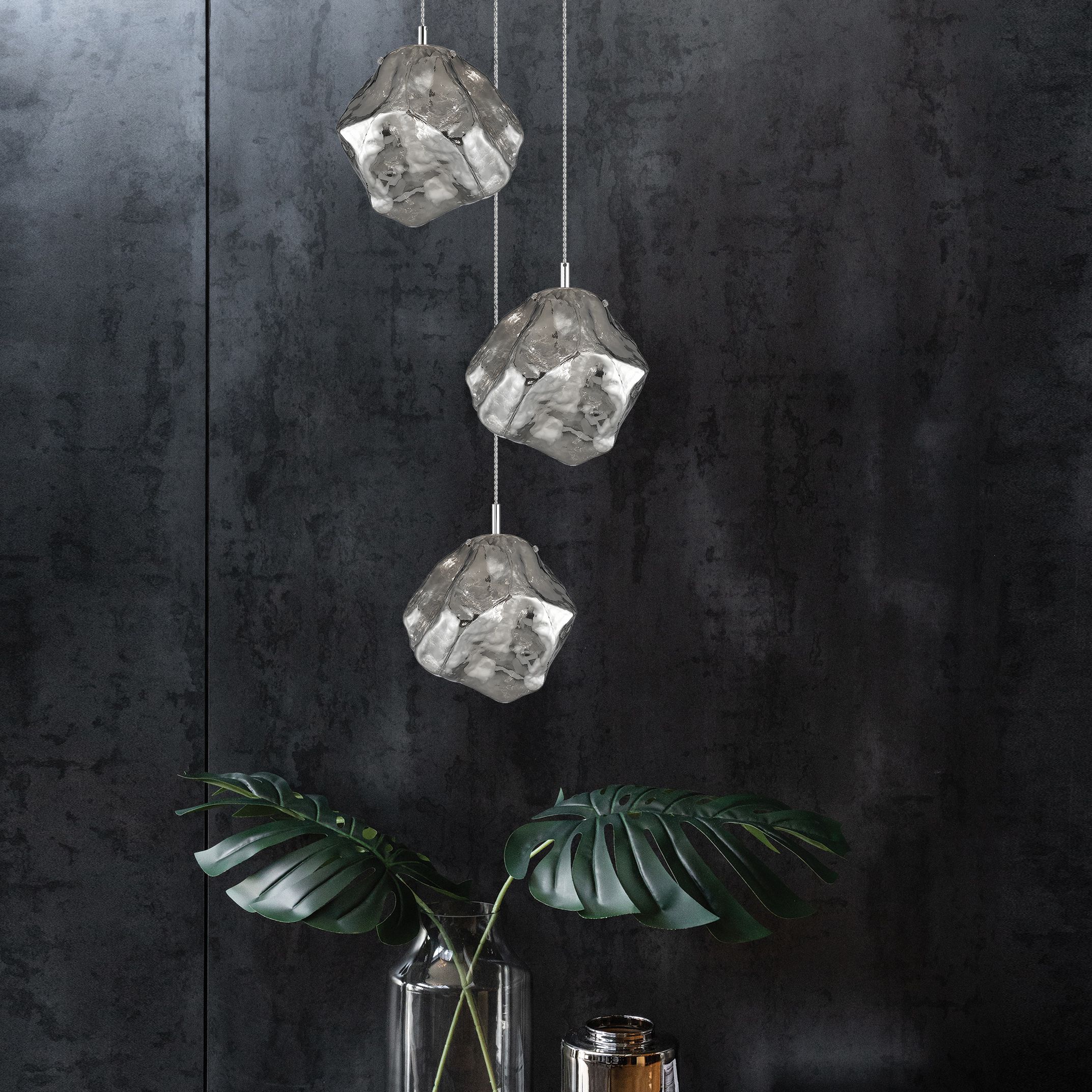 Подвесной светильник Zuma Line P0488-03A-B5FZ ROCK купити