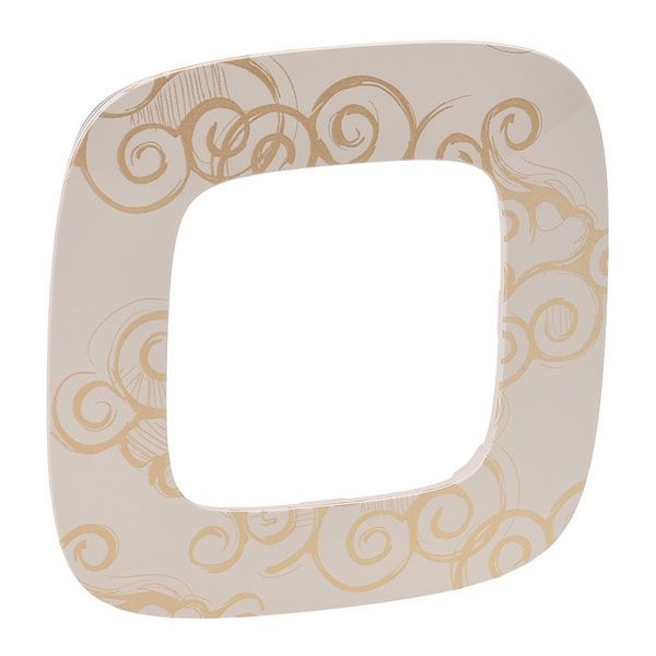 Рамка 1 пост, нарцисс золото, Valena ALLURE (754351) купити