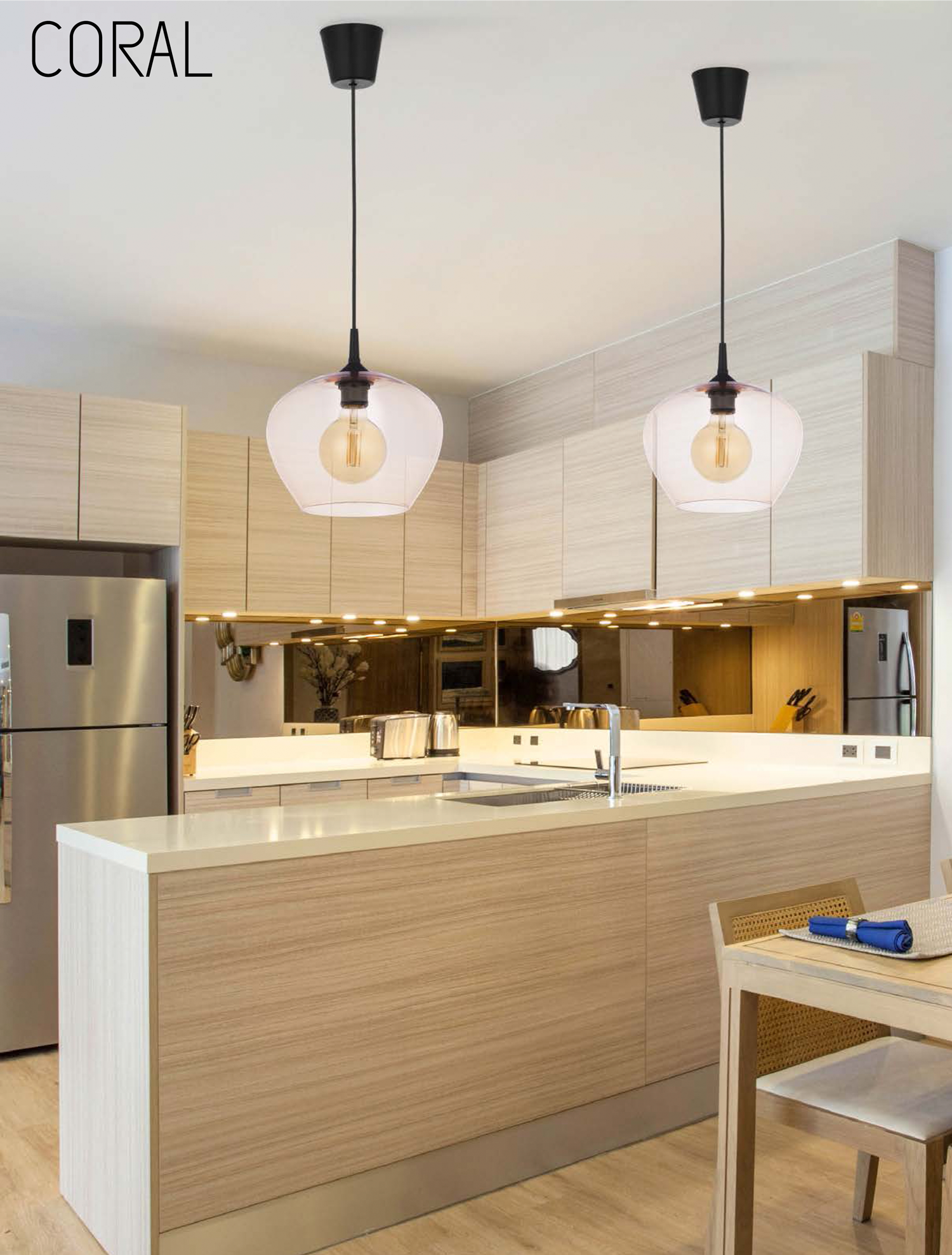 Подвесной светильник TK LIGHTING 4016 CORAL купити