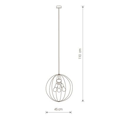 Подвесной светильник Nowodvorski 9061 Bullet купити