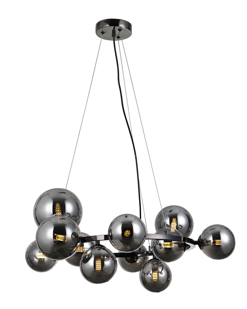 Люстра підвісна ITALUX PND-406007-11A-BCR Canello купити