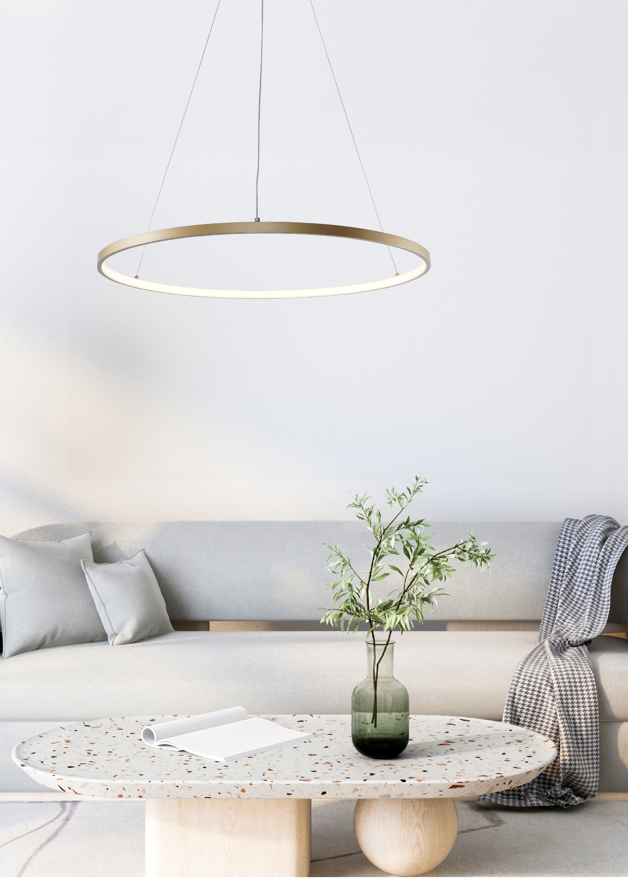 Підвісний світильник Zuma Line 2023201-GD60 BRENO купити