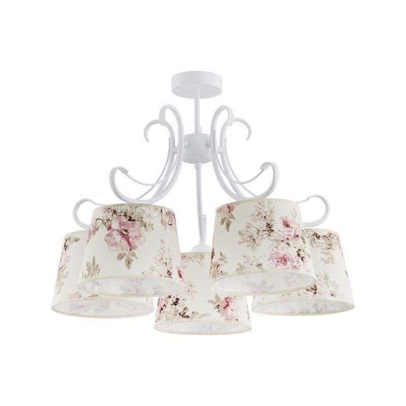 Люстра TK Lighting 364 AMELIA WHITE купити