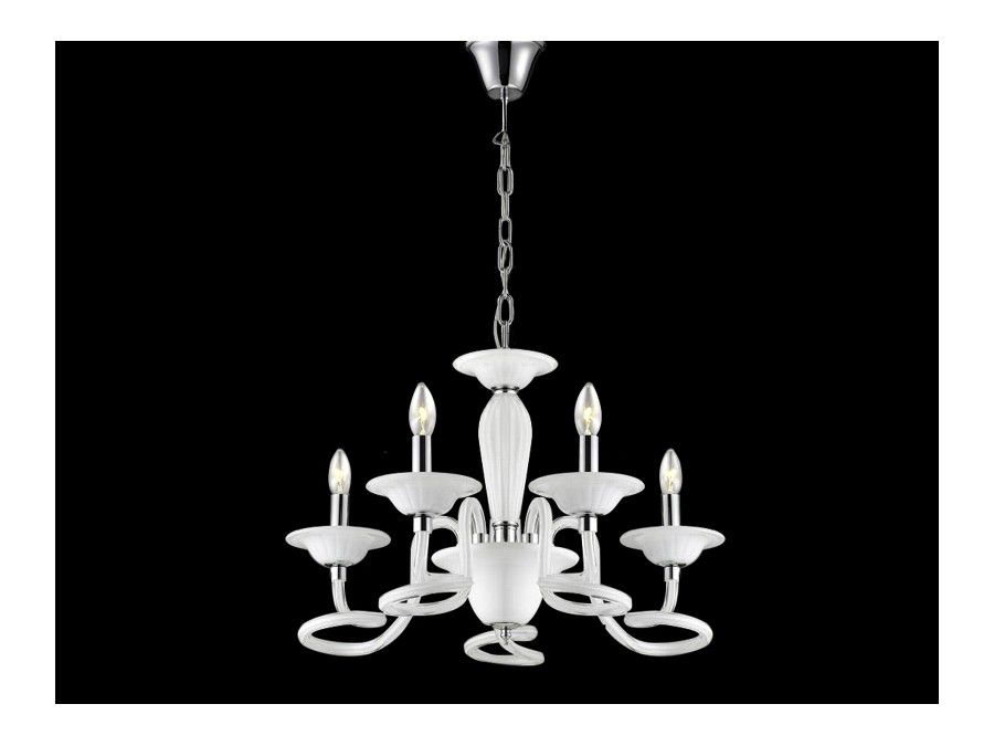 Люстра Azzardo BOLTON 5 B0038-5P WHITE (5901238408475) купити