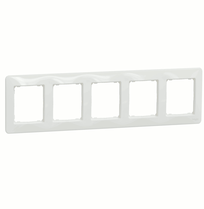 Рамка 5-на Schneider Sedna Design SDD311805 Білий купити