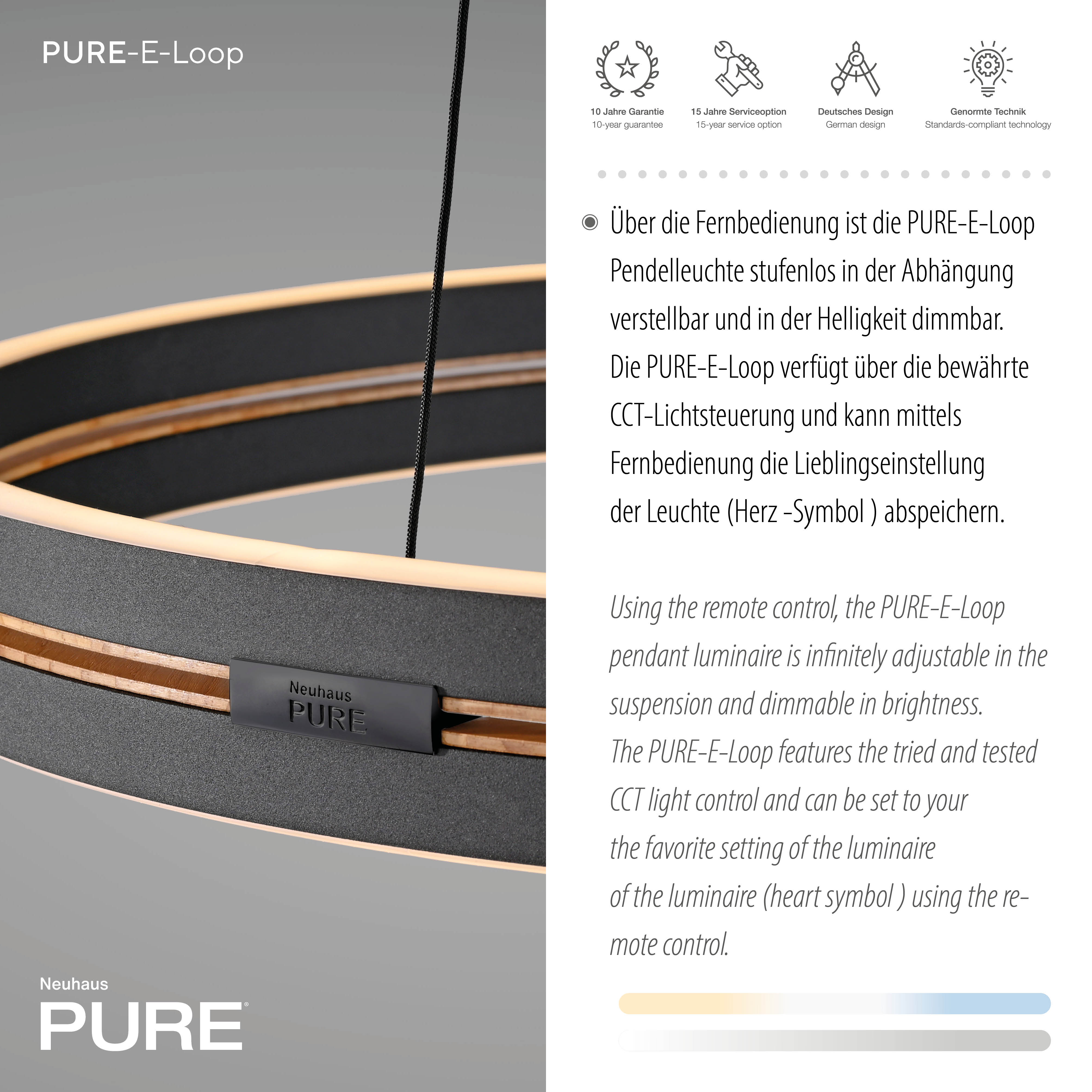 Підвісний світильник Zuma Line 2551-18 PURE E-LOOP купити