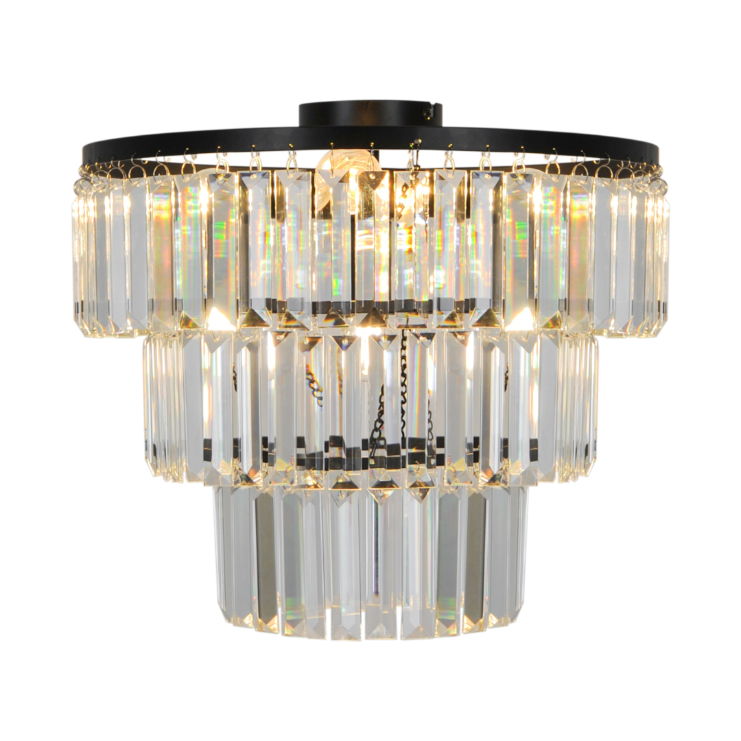 Люстра Zuma Line P17127-4-BK TIFANNY купити