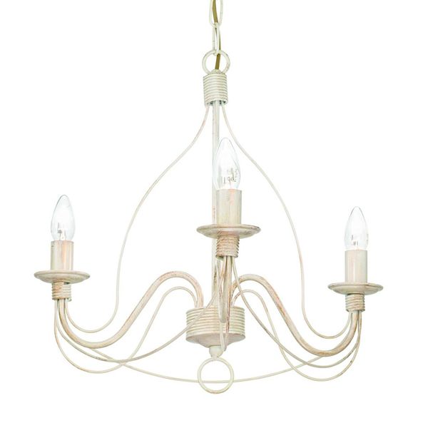 Люстра Ideal Lux CORTE SP3 BIANCO ANTICO купити