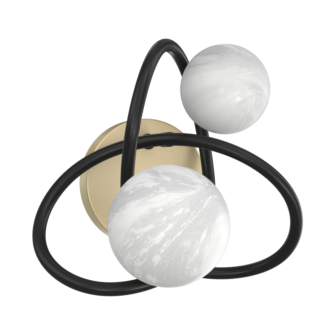 Бра Zuma Line MB4922-2-EBGN NISYRO купити