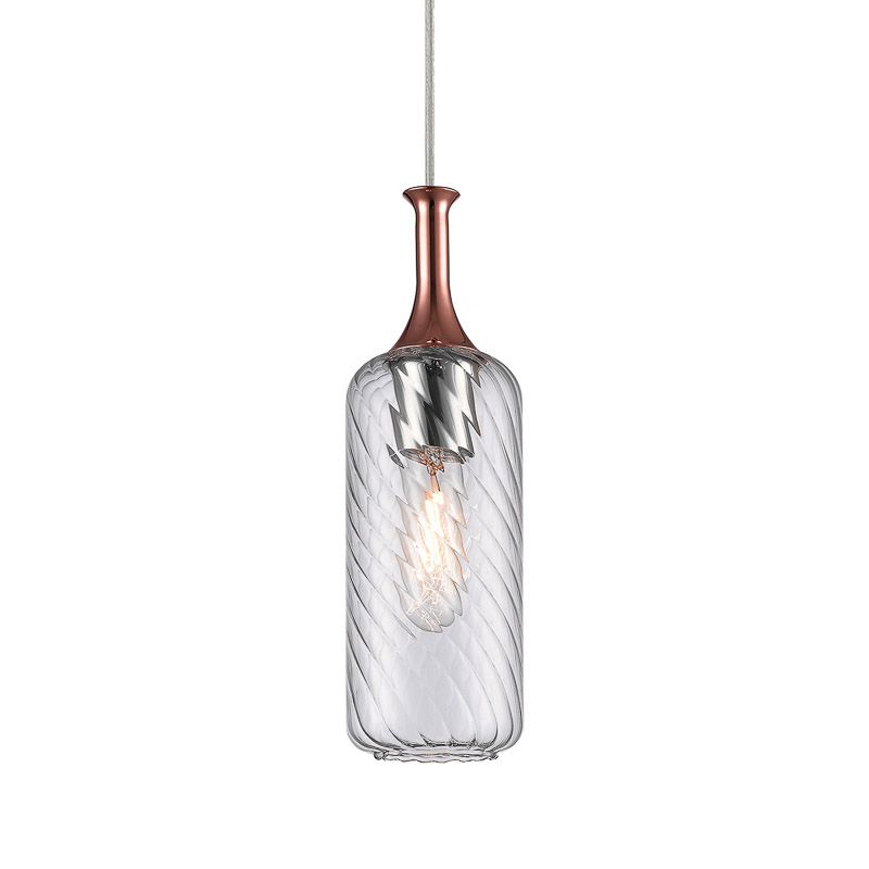 Подвесной светильник ITALUX P0364-01A-F4GP Chandler Copper купити