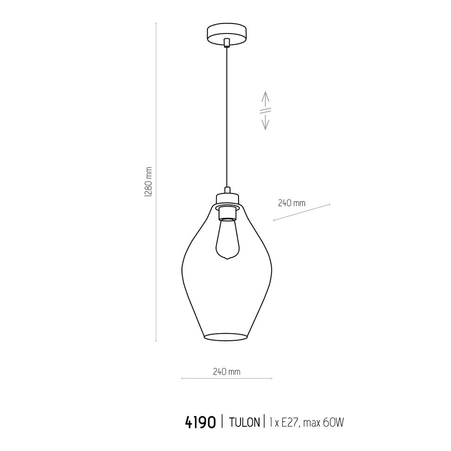 Подвесной светильник TK LIGHTING 4190 TULON купити