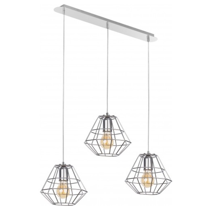 Подвесной светильник TK LIGHTING 4205 DIAMOND SILVER купити