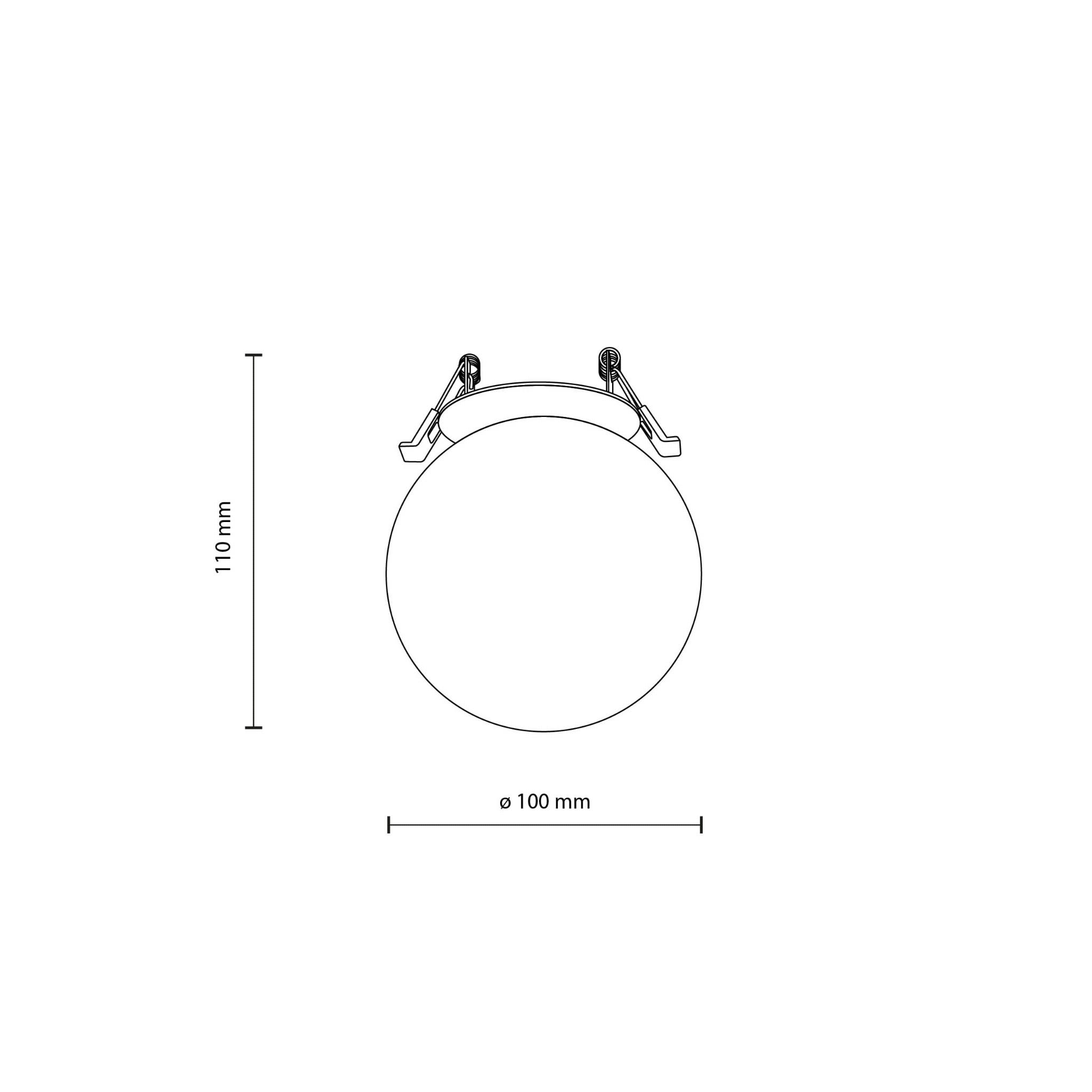 Точковий світильник TK LIGHTING 10963 Чорний VOX (33825) купити