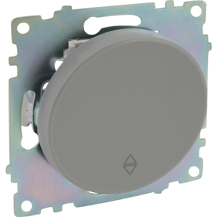 Вимикач перехресний одинарний OneKeyElectro, колір сірий (OKE200503) купити