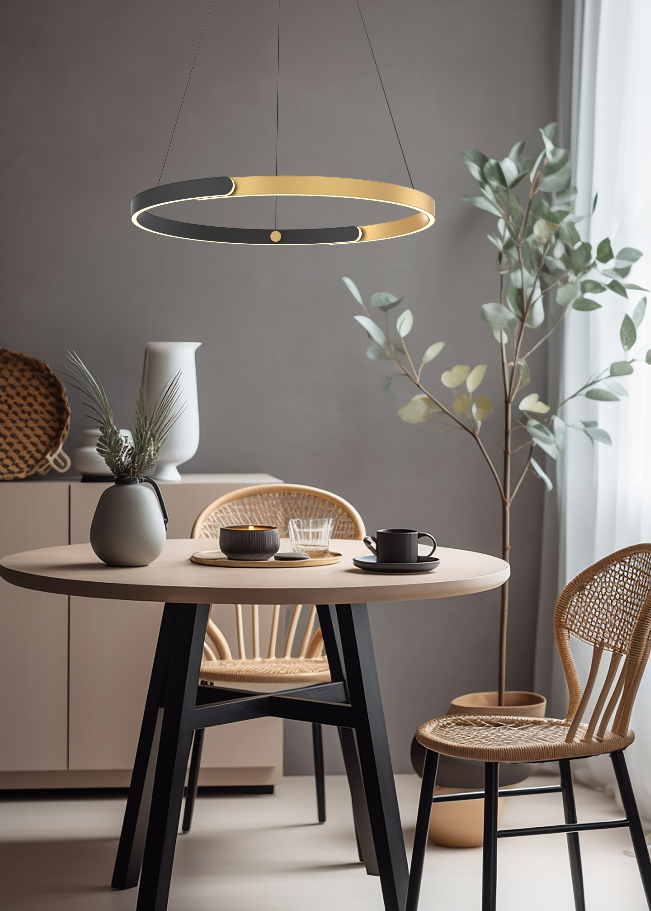 Підвісний світильник Zuma Line MD4417-1M-3BGD LINOS купити