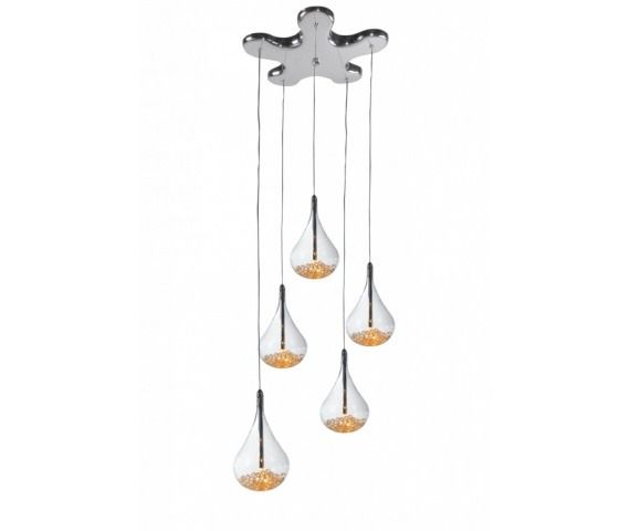 Подвесной светильник Zuma Line P0226-05B-F4RK PERLE купити