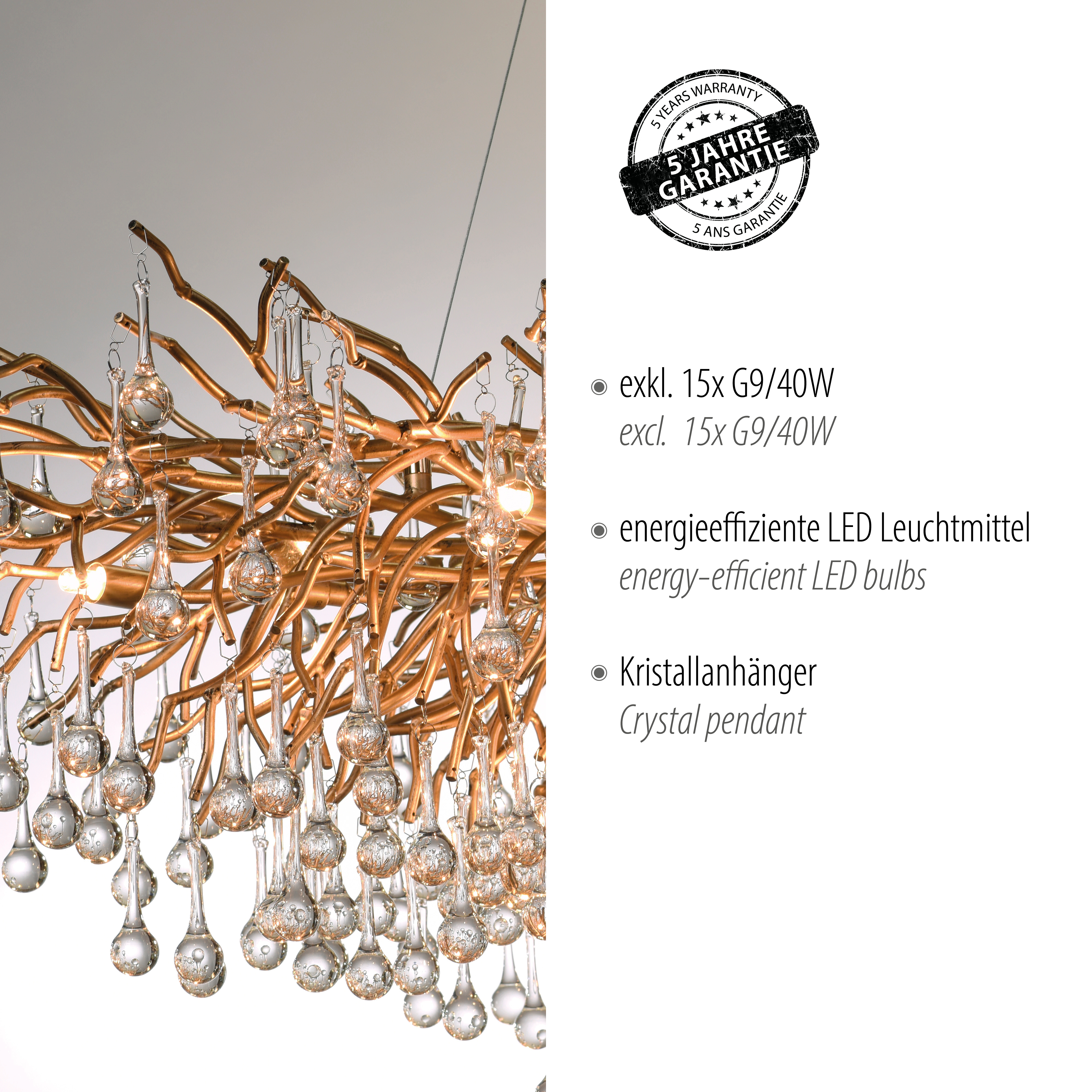 Підвісний світильник Zuma Line 2031-11 ICICLE купити