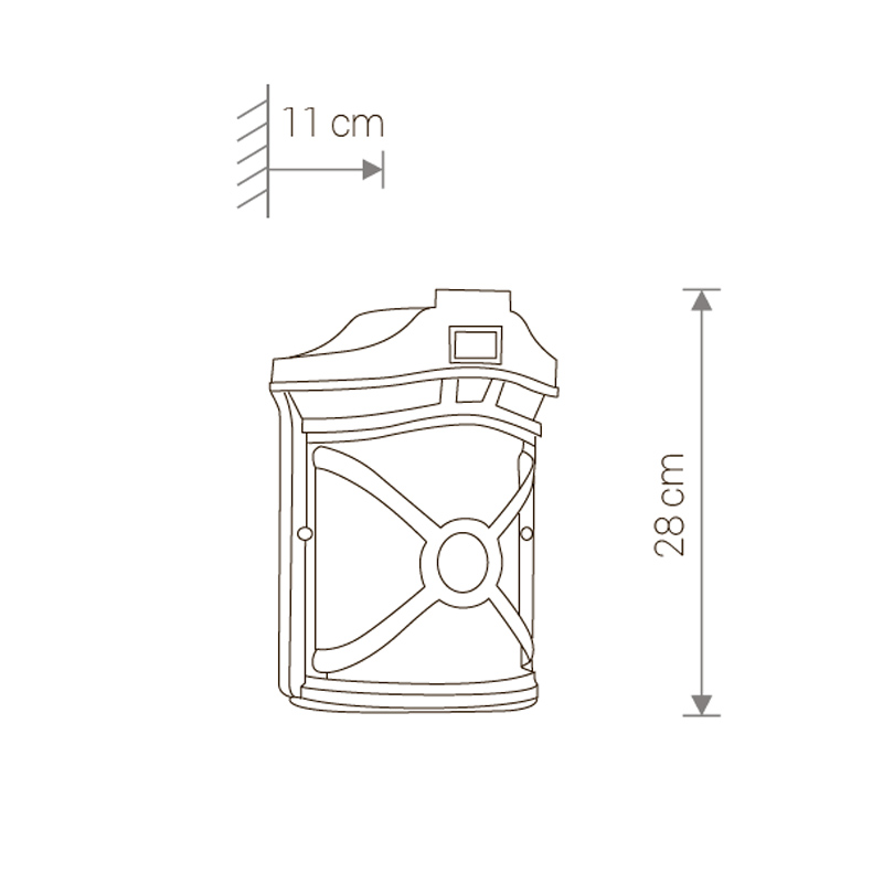 Уличный светильник Nowodvorski 4687 Don купити