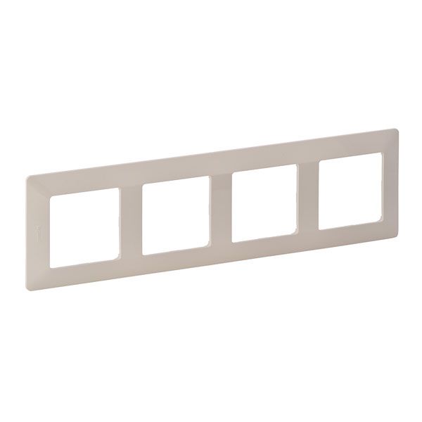 Рамка 4 поста, слоновая кость, Valena LIFE (754044) купити