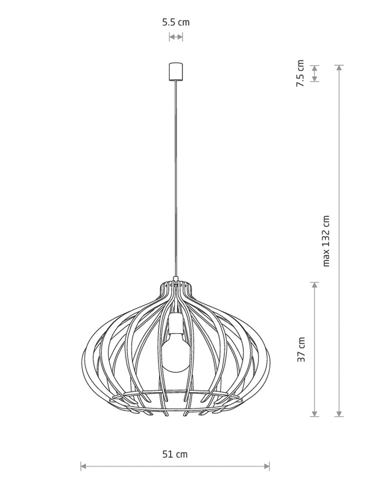 Подвесной светильник Nowodvorski 4174 Ika купити