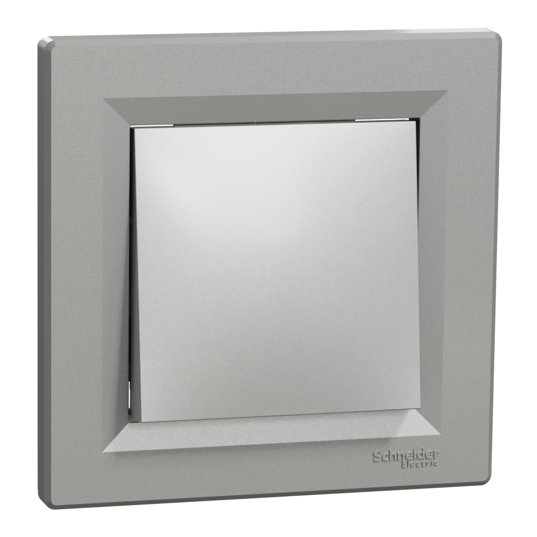 Вимикач одноклавішний самозажимний, алюміній (EPH0100161) купити