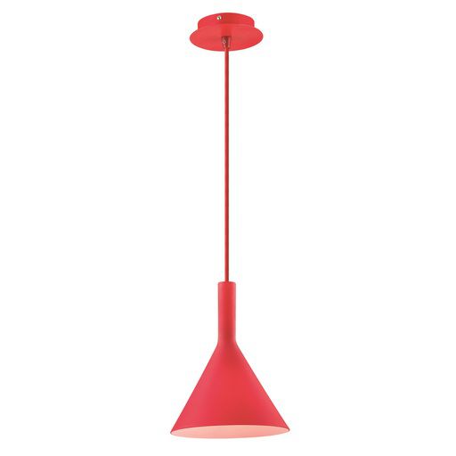 Подвесной светильник Ideal Lux COCKTAIL SP1 SMALL ROSSO купити